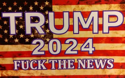 Magnet Trump 2024 Fuck The NEWs 4 X 6