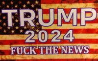 Magnet Trump 2024 Fuck The News 4 X 6