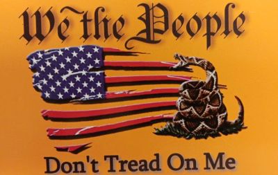 Magnet  We The People Don't Tread on Me 4 X 6