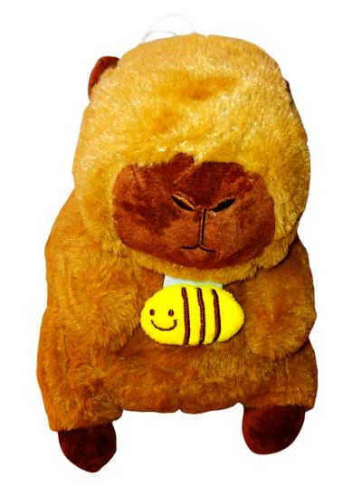 PLUSH 23CM Soft PLUSH Capybara holding Bumble Bee