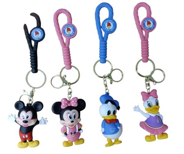 PVC Keychain - Mouse  3D Assortment 2 BACKPACK Charm