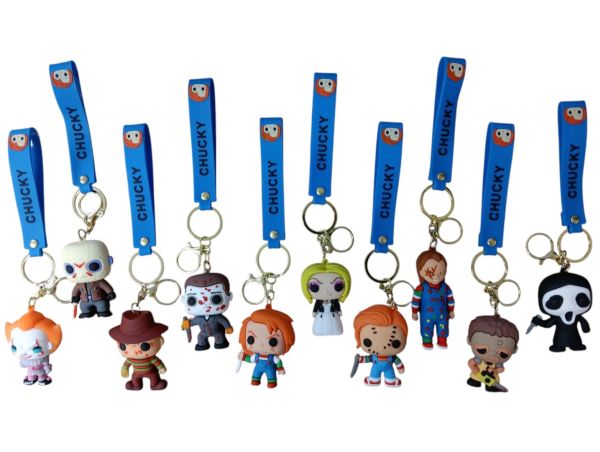 PVC Keychain 3'' Horror Mix BACKPACK Charm