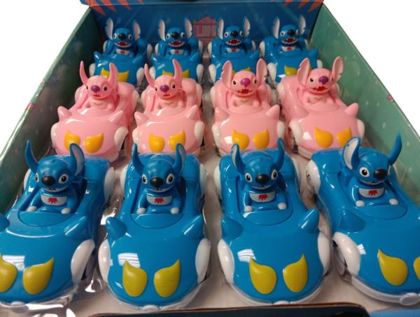 Pull Back Racers - Blue Alien Friend