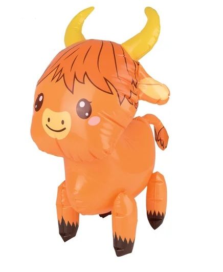 Inflatable 24'' Highland Cow