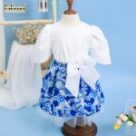 Ocean creature printing girl CLOTHING set