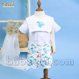 Dragon hand embroidery boy set CLOTHING