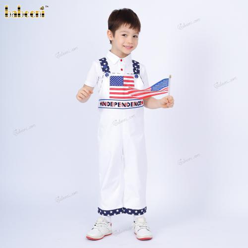 Timeless Khaki Shortall for Boys - BC1328