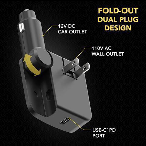 Scosche PowerVolt 2 in 1 30W HOME and Car Charger