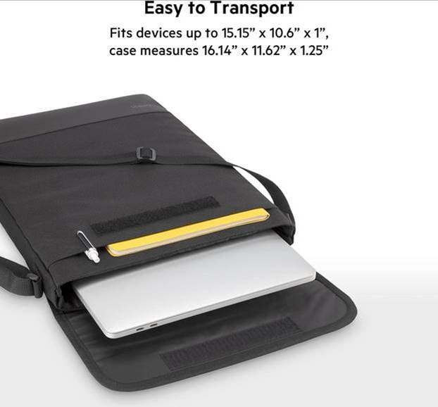 Belkin Laptop Case Compatible with 14 to 15 inch Laptops, Tablets