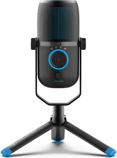 JLab Talk USB Microphone, USB-C Output, Cardioid, Omnidirectional