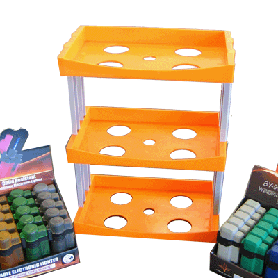 Large Display Rack (Orange/ Gray)