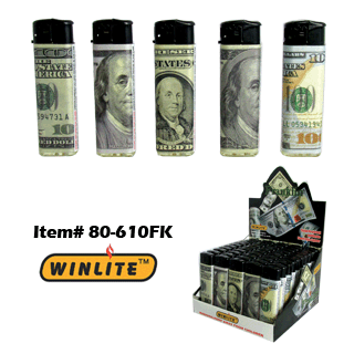 WINLITE Franklin Theme Electronic LIGHTER