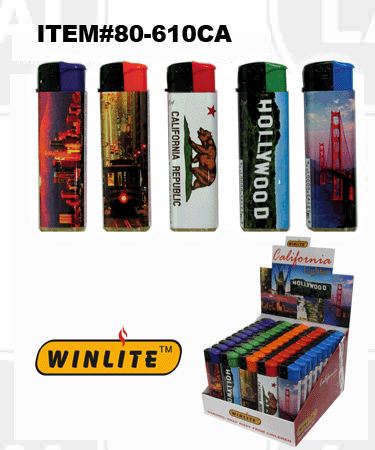 WINLITE California Theme Lighter