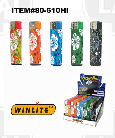 WINLITE: Hawaiian Wrapper Electronic LIGHTER