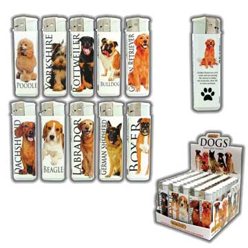 WINLITE DOGS Theme Electronic LIGHTER