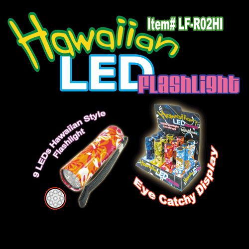 Hawaiian LED FLASHLIGHT