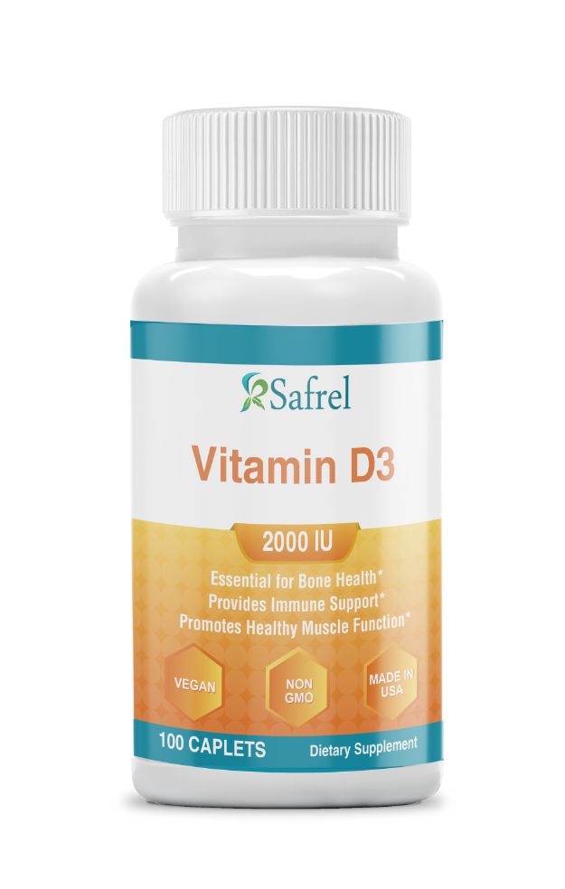 Safrel VITAMIN D3 2000IU Tablets