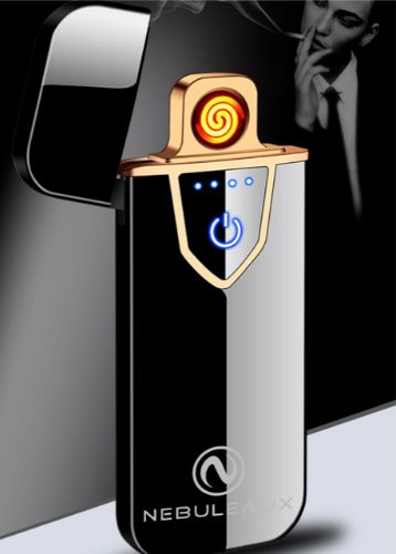 NEBULEAUX Rechargeable Metal Flameless Lighter