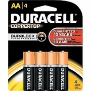 Duracell BATTERIES AA/4pk 14/box