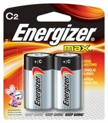 C-2 Pack Energizer BATTERIES