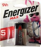 1-Pack 9V Energizer BATTERIES