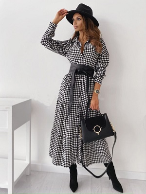 Button Down SHIRT Dress