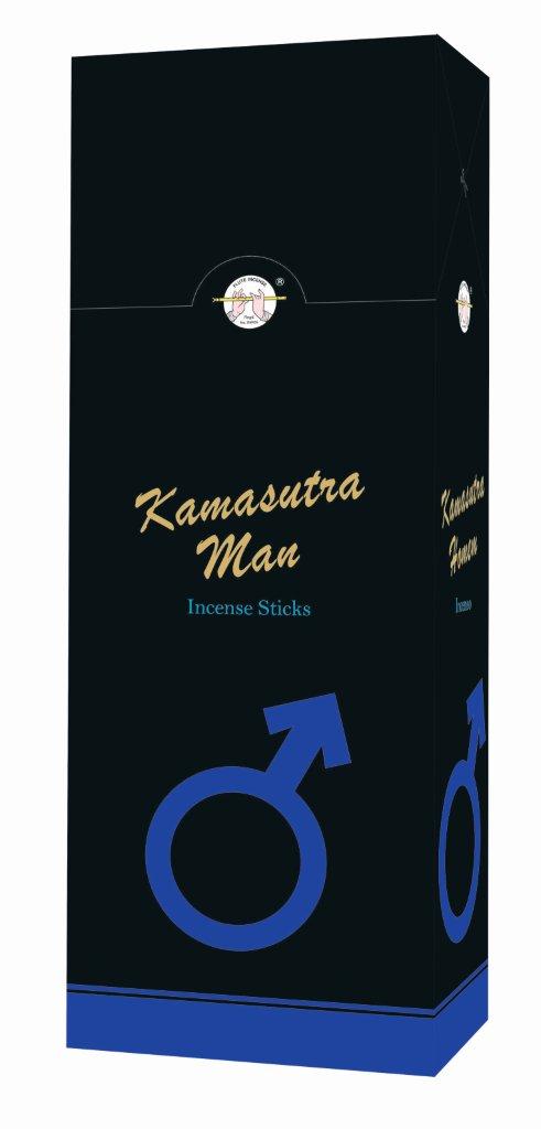 KAMASUTRA MAN INCENSE STICK BOX