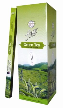 GREEN TEA INCENSE STICKS by FLUTE