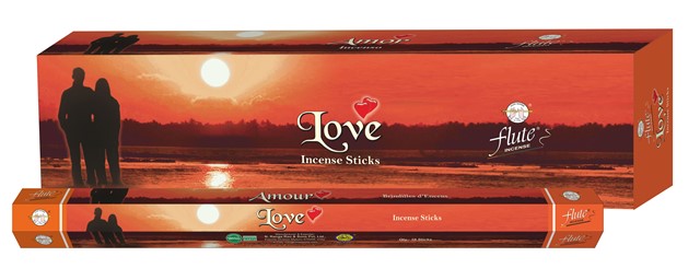 Love 16 Inch INCENSE Sticks by Flute