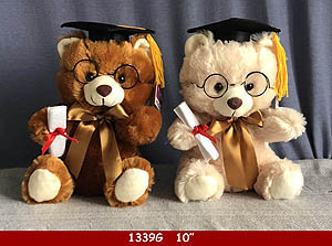 GRADUATION SITTING BEAR PAIR