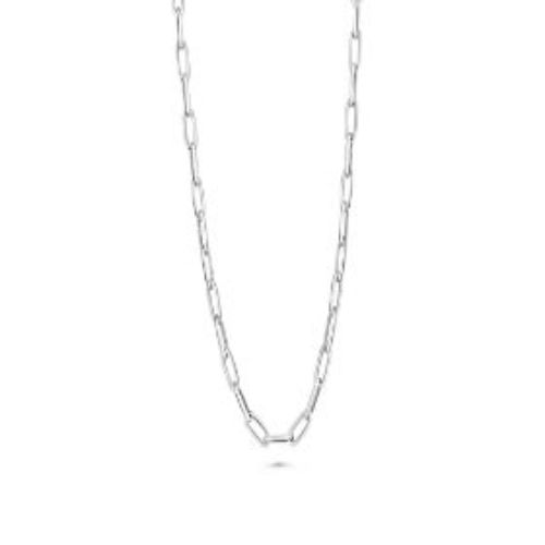 CFJ Sterling Silver 925 Paperclip Chain NECKLACE