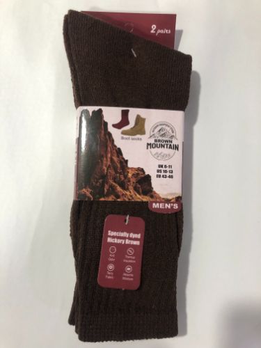 Brown Mountain BOOT Socks