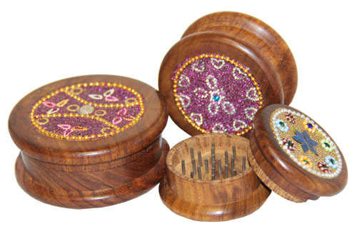 Decorative Rosewood Grinder