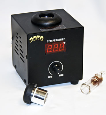 INHALE️ DIGITAL METAL BOX VAPORIZER