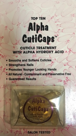 (G) Alpha CutiCaps Nail Treatment TOP TEN Cosmetics. Case of 144