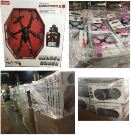 (A) ELECTRONICS deal mostly Drones Overstock, returns, shelf pull