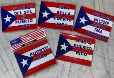 (B) Puerto Rico FLAG Magnets