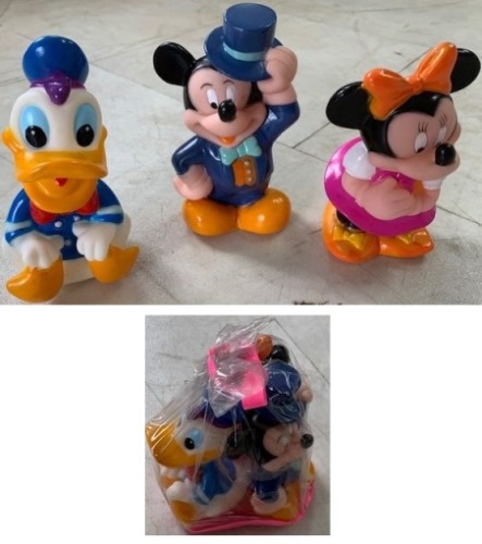 (B) Collectible Mickey Minnie Daisy Duck TOYS, New