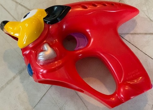 (F) Bubble Gun Powered by 2xAA BATTERY. Classic