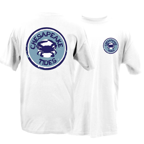 CHESAPEAKE TIDES LOGO SHORT SLEEVE TSHIRT