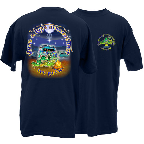 PEACE FROGS STRANGE TRIP SHORT SLEEVE T-SHIRT