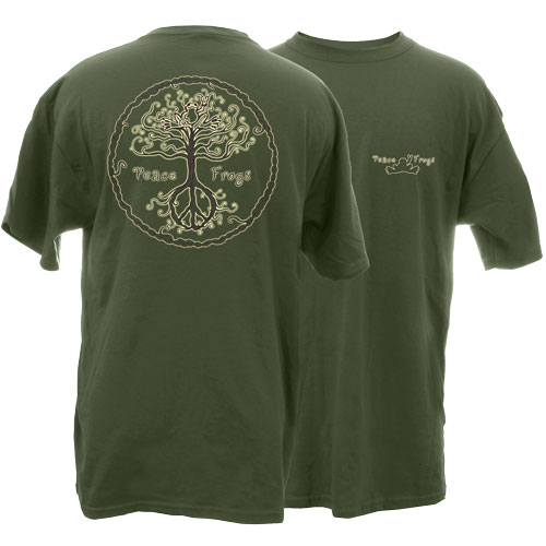 PEACE FROGS YOUTH WILD TREE SHORT SLEEVE T-SHIRT