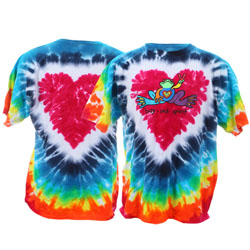 PEACE FROGS YOUTH BODY SOUL SPIRIT TIE DYE SHORT SLEEVE T-SHIRT