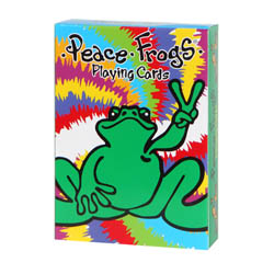 PEACE FROGS PLAYING CARDS