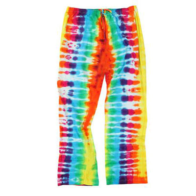 PEACE FROGS TIE DYE LOUNGE PANT