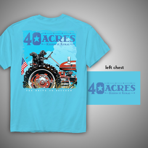 40 ACRES DRIVE TO SUCCEED SHORT SLEEVE TSHIRT