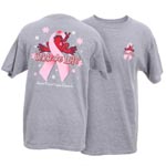 PEACE FROGS GREY CELEBRATE LIFE SHORT SLEEVE TSHIRT