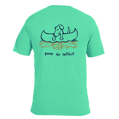 PEACE DOGS PAWS TO REFLECT SHORT SLEEVE T-SHIRT