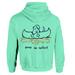 PEACE DOGS PAWS TO REFLECT HOODED SWEATSHIRT
