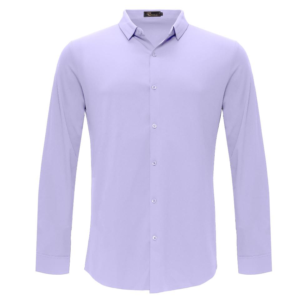 CLOUD NINE MENS LONG SLEEVE BUTTON DOWN SHIRT